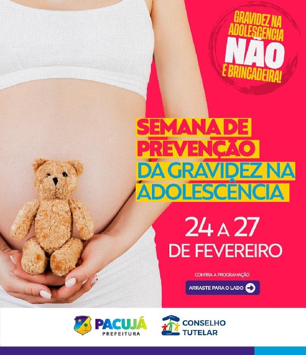 Semana de Prevenção da Gravidez na Adolescência